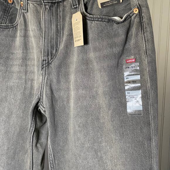NWT Levi's "Low Pro Straight" Alt Skater Grunge Jeans - Picture 11 of 13